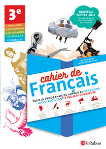 Cahier d'exercices La Grammaire par les exercices 3e Edition 2019